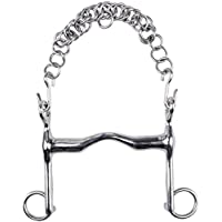 HKM Kandare-9885 - Ancla de equitación (14-5 cm)- Color Plateado